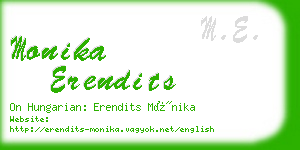 monika erendits business card